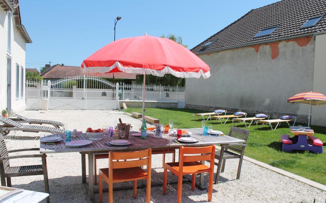 La Ferme De Mon Enfance Villa Villechetif Luaran gambar