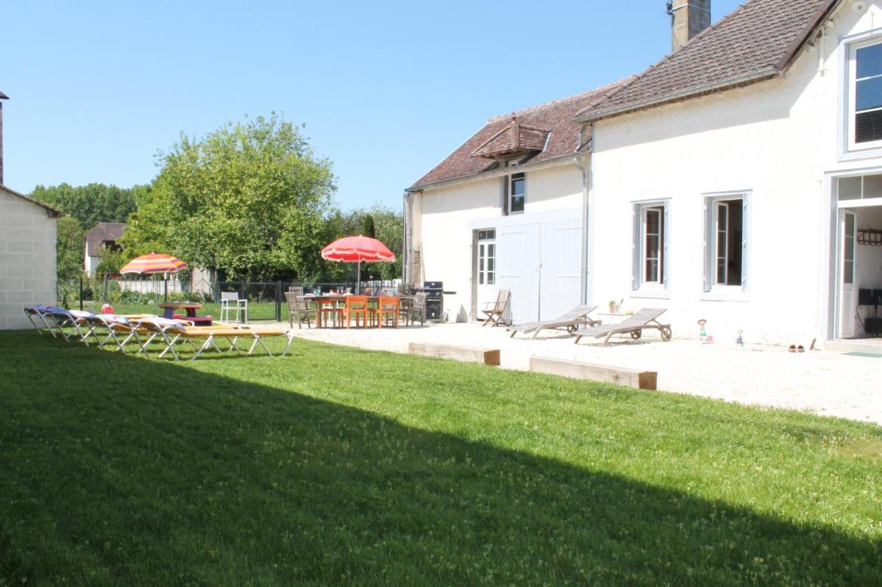 La Ferme De Mon Enfance Villa Villechetif Luaran gambar