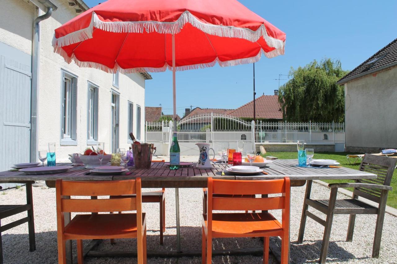 La Ferme De Mon Enfance Villa Villechetif Luaran gambar